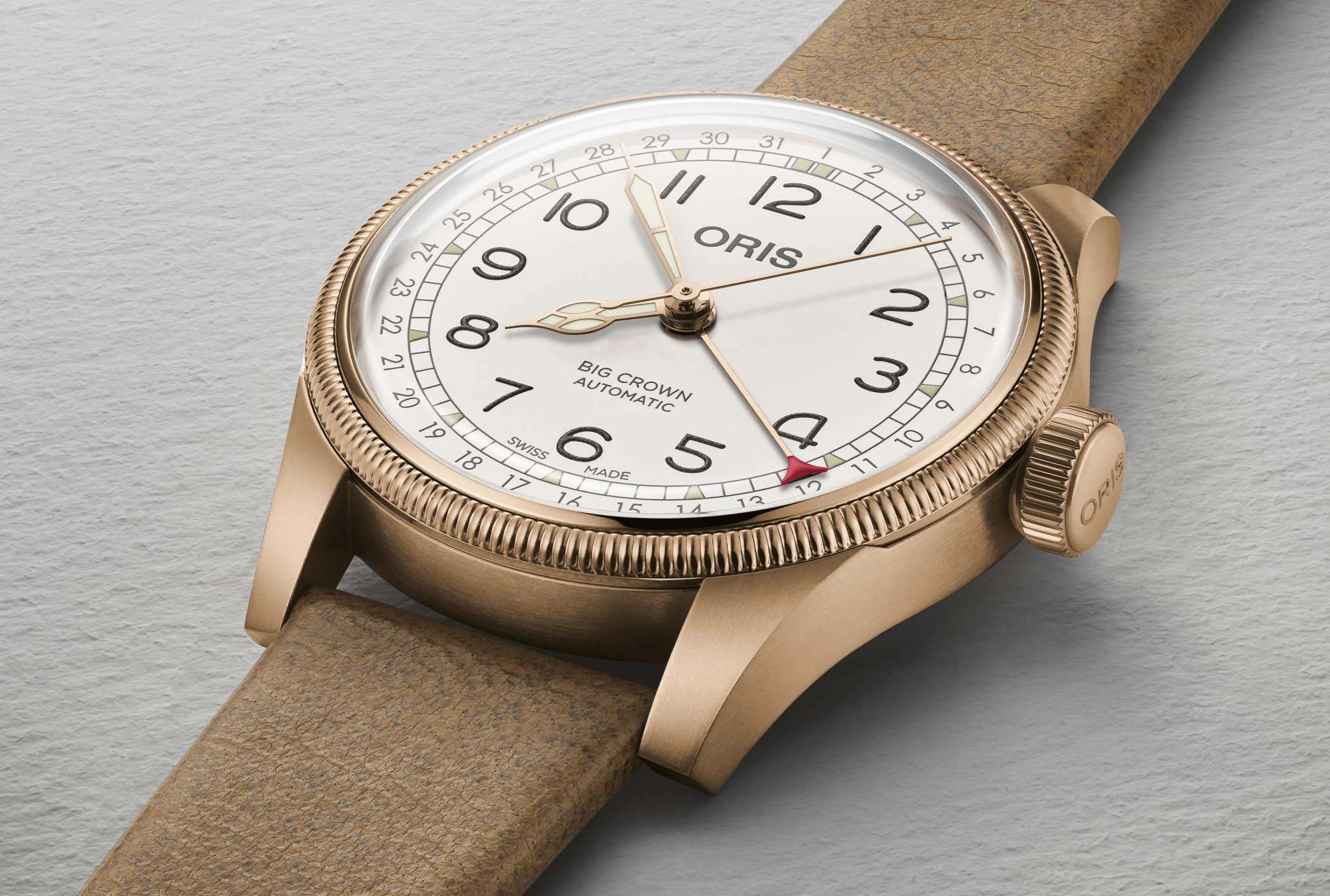 Oris Goes All Bronze for New Big Crown Pointer Date ‘Father Time’