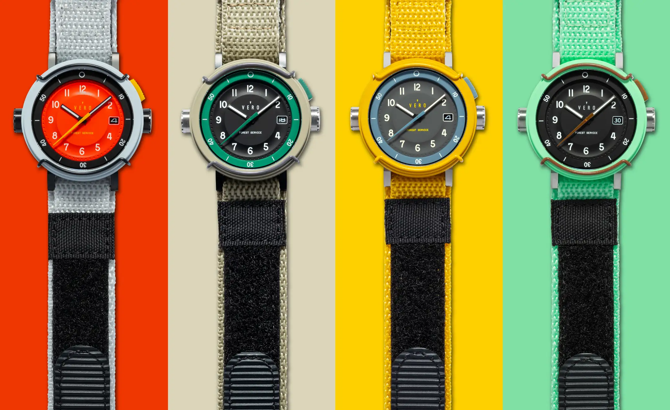 VERO Teams Up With USDA Forest Service on Four New Watches