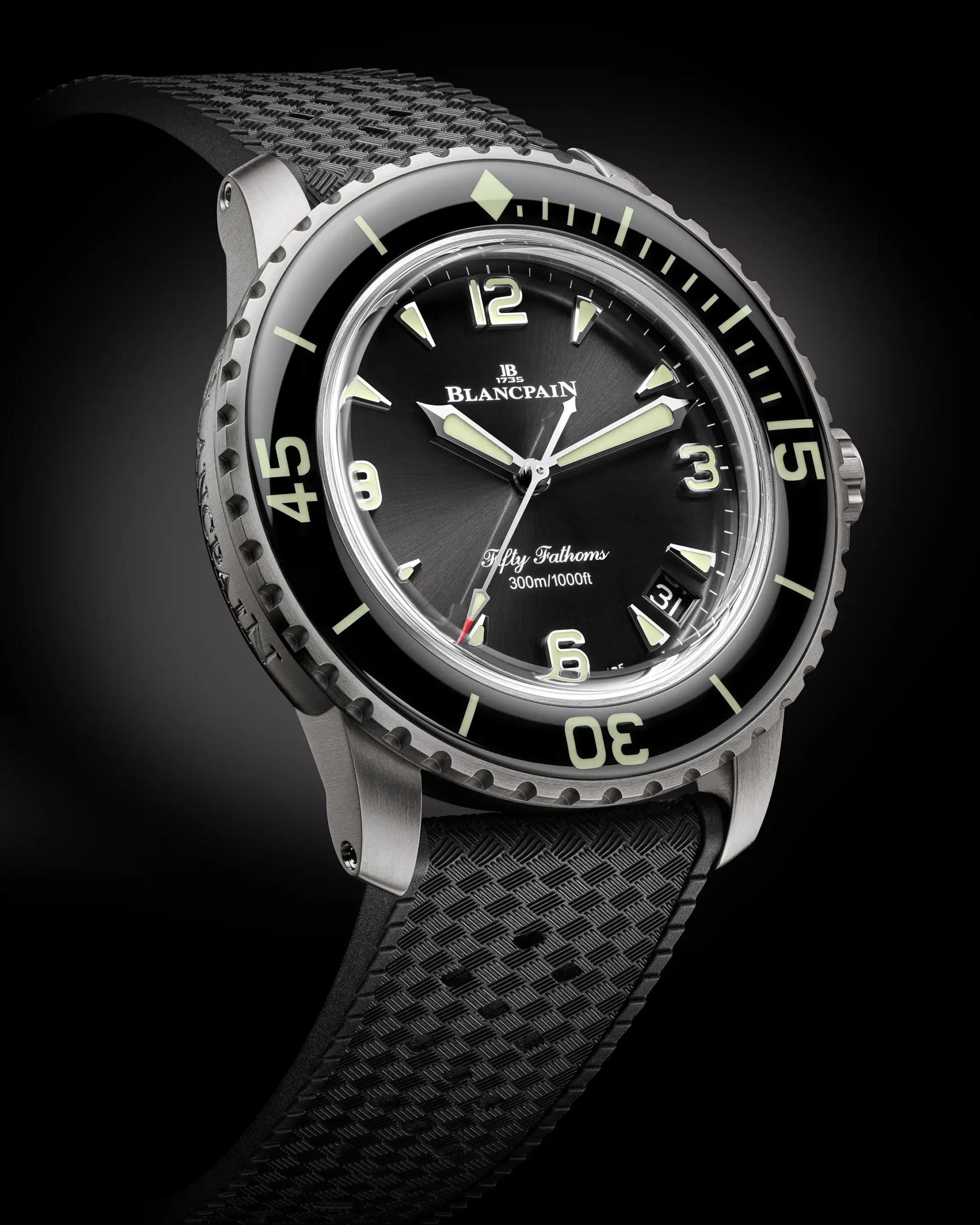 Blancpain Nearly Nails the Fifty Fathoms in New 42mm Titanium Reference