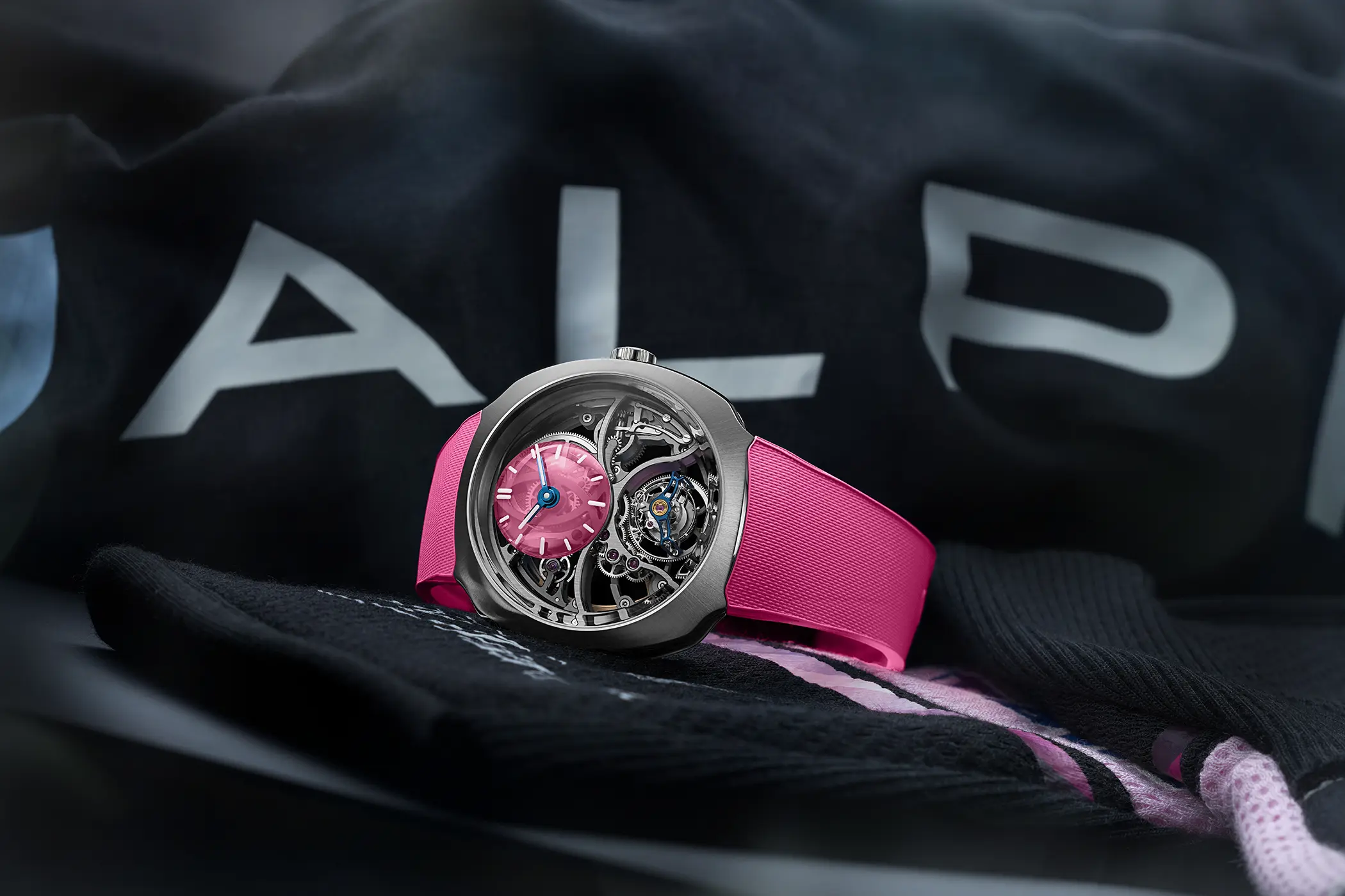 H. Moser Streamliner Celebrates Miami GP with New Pink Colorway