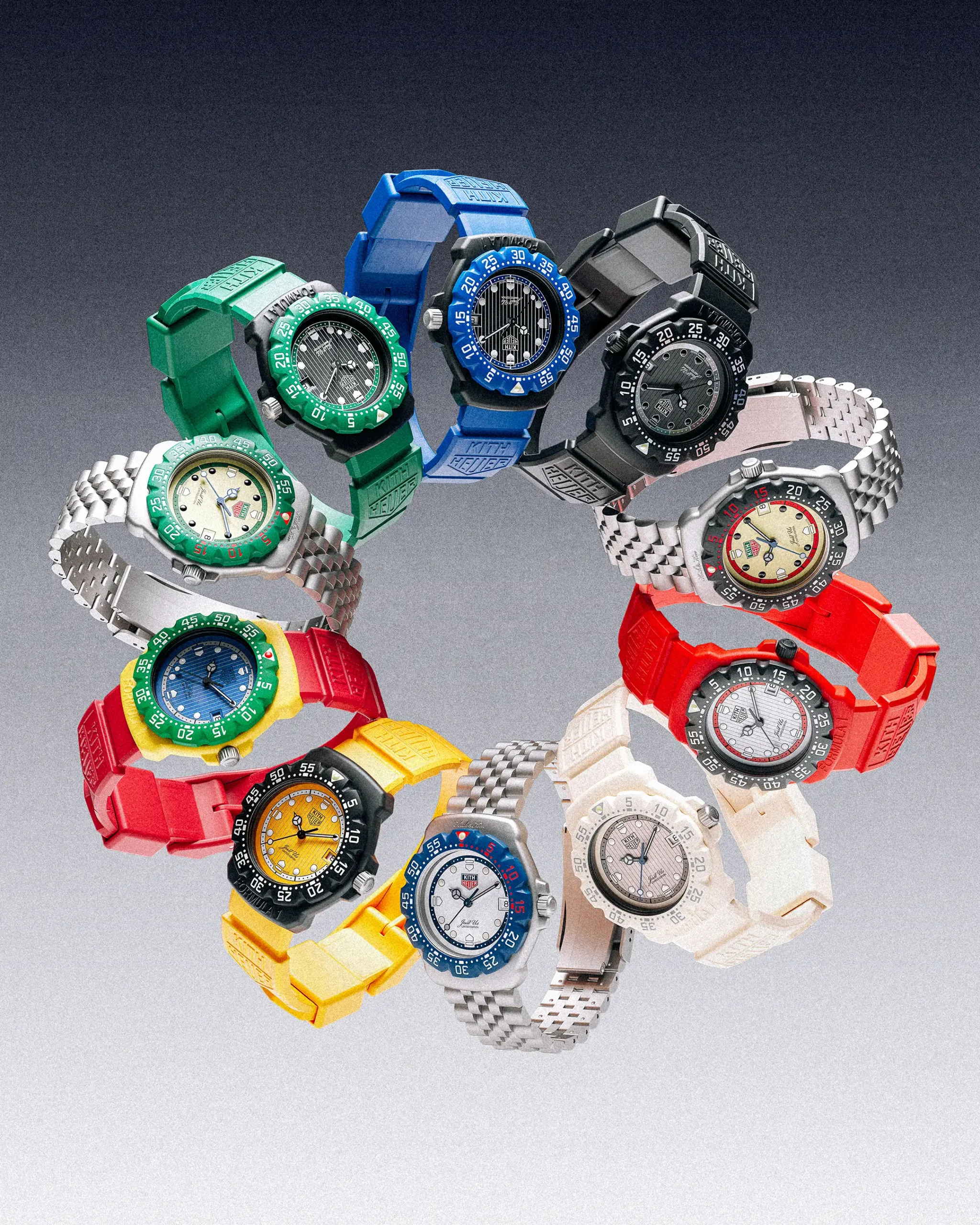Kith & TAG Heuer Bring Back Classic Formula 1 Watch