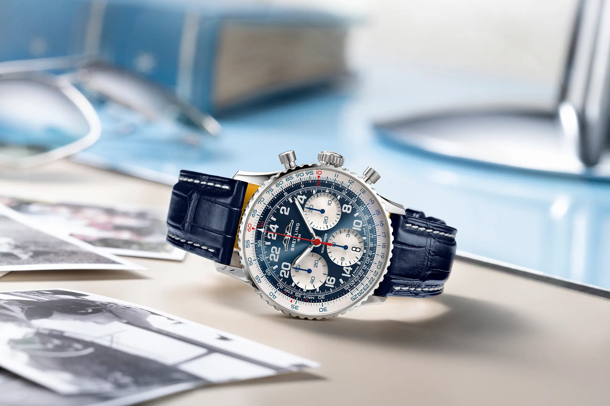 Breitling Celebrates Scott Carpenter with Platinum Navitimer Cosmonaute