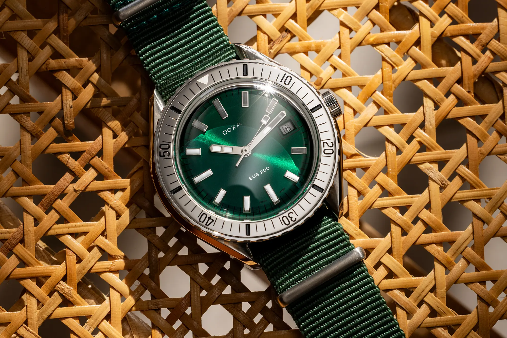 Doxa SUB 200 Gets Polished Steel Bezel