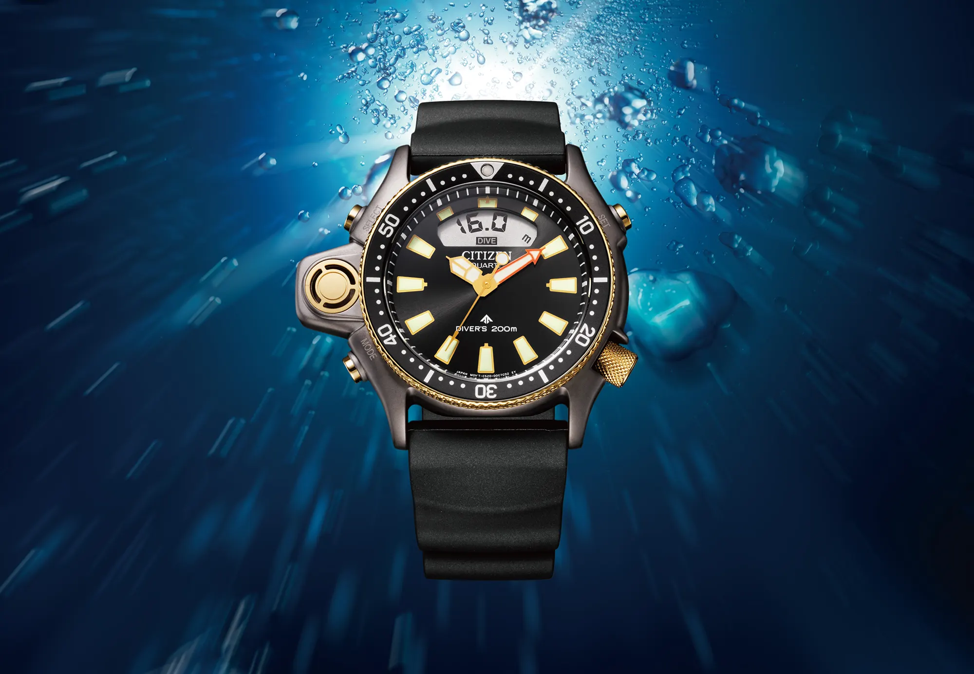 The Aqualand Turns 40: Citizen Celebrates the Digital Depth Gauge with New Limited Edition