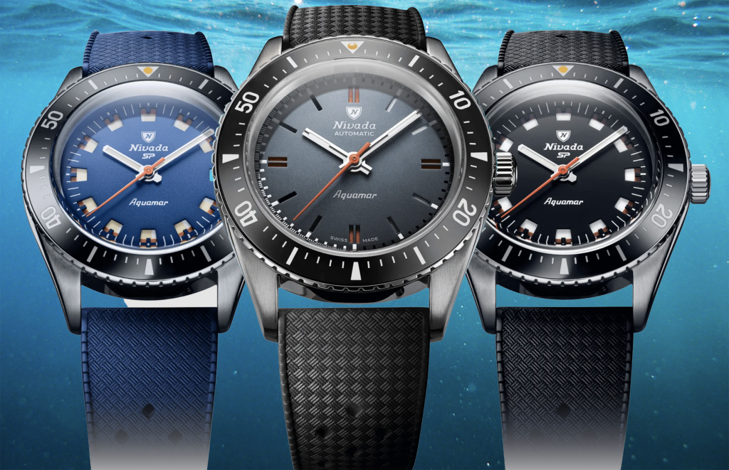 Nivada Grenchen Surprises with New Antarctic Aquamar Diver - The