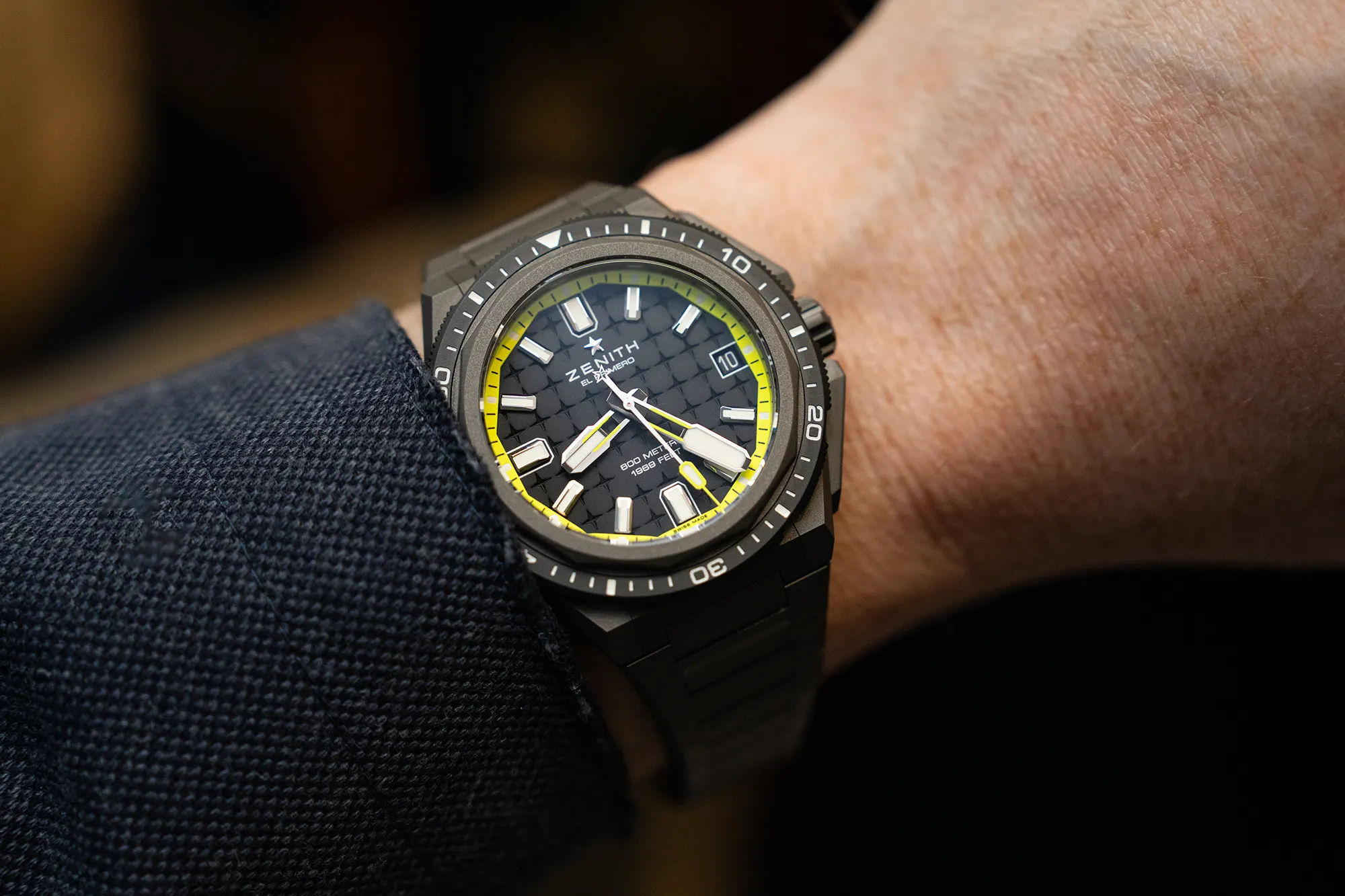 Zenith Defy Extreme Diver & Revival Diver Get Shadow Titanium Renditions