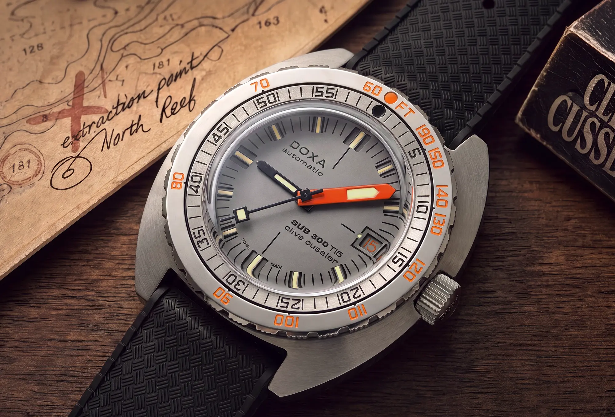Introducing: Doxa SUB 300Ti5 Clive Cussler
